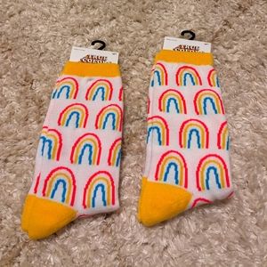 ✨ 3/$15 2 pairs of rainbow socks